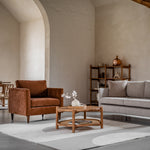 Gateford Upholstered Armchair | Rust