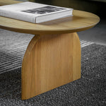 Geo Retro Coffee Table | Natural