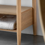 Hatfield Open Wardrobe | Natural Oak