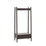 Hatfield Open Wardrobe | Smoked Oak