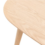 Hatfield Oval Coffee Table | Natural Oak