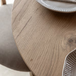 Hatfield Round Dining Table | Natural Oak