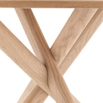 Korsa Sculptural Dining Table | Natural