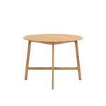 Madrid Round Mid-Century Scandi Dining Table | Oak