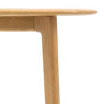 Madrid Mid-Century Scandi Oak Console Table | Natural