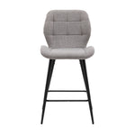 Manford Mid-Century Bar Stools | Light Grey | Set of 2