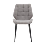 Manford Mid-Century Dining Chairs | Light Grey | Set of 2