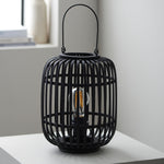 Mathias Bamboo Cage Table Lamp | Black