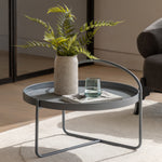 Melbury Handle Coffee Table | Grey