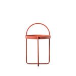 Melbury Handle Side Table | Coral
