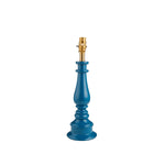 Myrtle Spindle Table Lamp Base | Marlin Blue