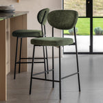 Oppo Oval Stools | Green | Set of 2