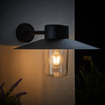 Outdoor Fenwick Wall Light | Black | 22cm