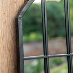 Outdoor Kemsley Mirror | Black Iron | 140cm