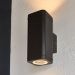 Outdoor Milton Wall Light | Black | 19cm