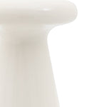 Pavia Glossy Side Table | Cream