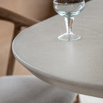 Pedra Oval Dining Table | Linen