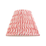 Pleated Fabric Ripple Shade | Coral Pink