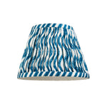 Pleated Fabric Ripple Shade | Marlin Blue