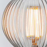 Ribb Globe Bulb | Clear