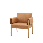 Stratford Leather Armchair | Brown