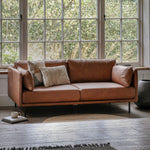 Wigmore Leather Sofa | Warm Brown