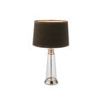 Winslet Hammered Glass Table Lamp | Grey