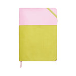 Vegan Leather Pocket Journal | Lilac/Matcha