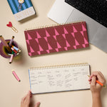 Weekly Planner Pad | Burgundy & Pink