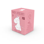Colour Changing Night Light | White Unicorn with Pastel Pink Mane | Mini
