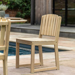 Outdoor Rialto Dining Chairs | Natural | Set of 2