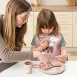 Foodie Plate | Happy Clouds | Powder Pink