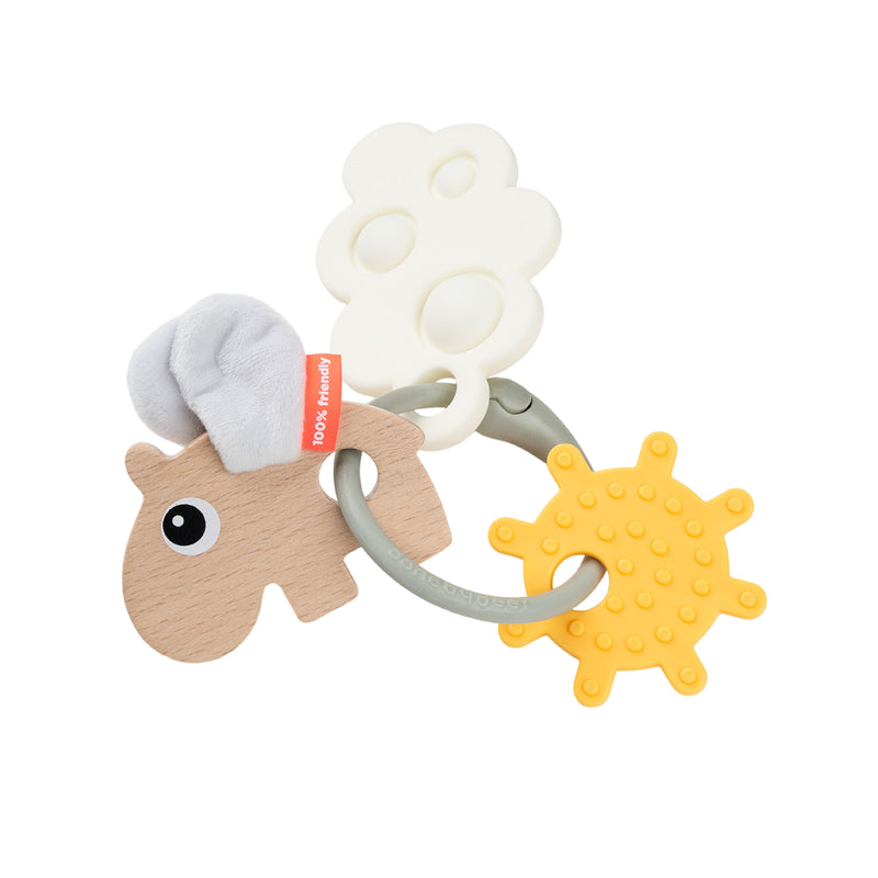 Happy Clouds Sensory Activity Ring Toy
