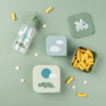Happy Clouds Snack Box Set | Green | Pack of 3