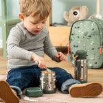 Insulated Straw Bottle | Tiny Trails Green | 340ml