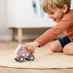 Ozzo Push Toy | Powder Pink