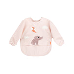 Playground Sleeved Pocket Bib | Powder Pink