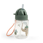 Straw Bottle | Tiny Trails Green | 280ml