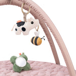 Tiny Farm Activity Play Mat | Powder Pink