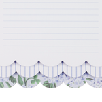 3-in-1 Scalloped Edge Pad | Hydrangeas | 120 Sheets