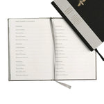 Black Bee Tabbed Password Keeper | 4x5.75"