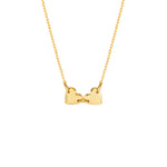 Connected Hearts Necklace | Gold Plated