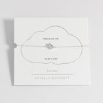 Double Linked Flower Bracelet | Silver Plated