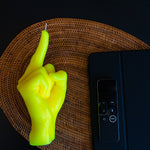 'F*ck You' Candle | Neon Yellow