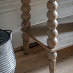 Artisan Bobbin 2 Drawer Console Table | Limewashed Oak