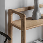 Craft Oak Open Display Unit | Natural | Wide