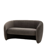 Curvo Retro 2 Seat Sofa | Espresso
