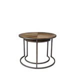 Douglas Chevron Nesting Coffee Tables | Set of 2