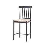 Eton Farmhouse Bar Stools | Meteor | Set of 2