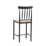 Eton Farmhouse Bar Stools | Meteor | Set of 2